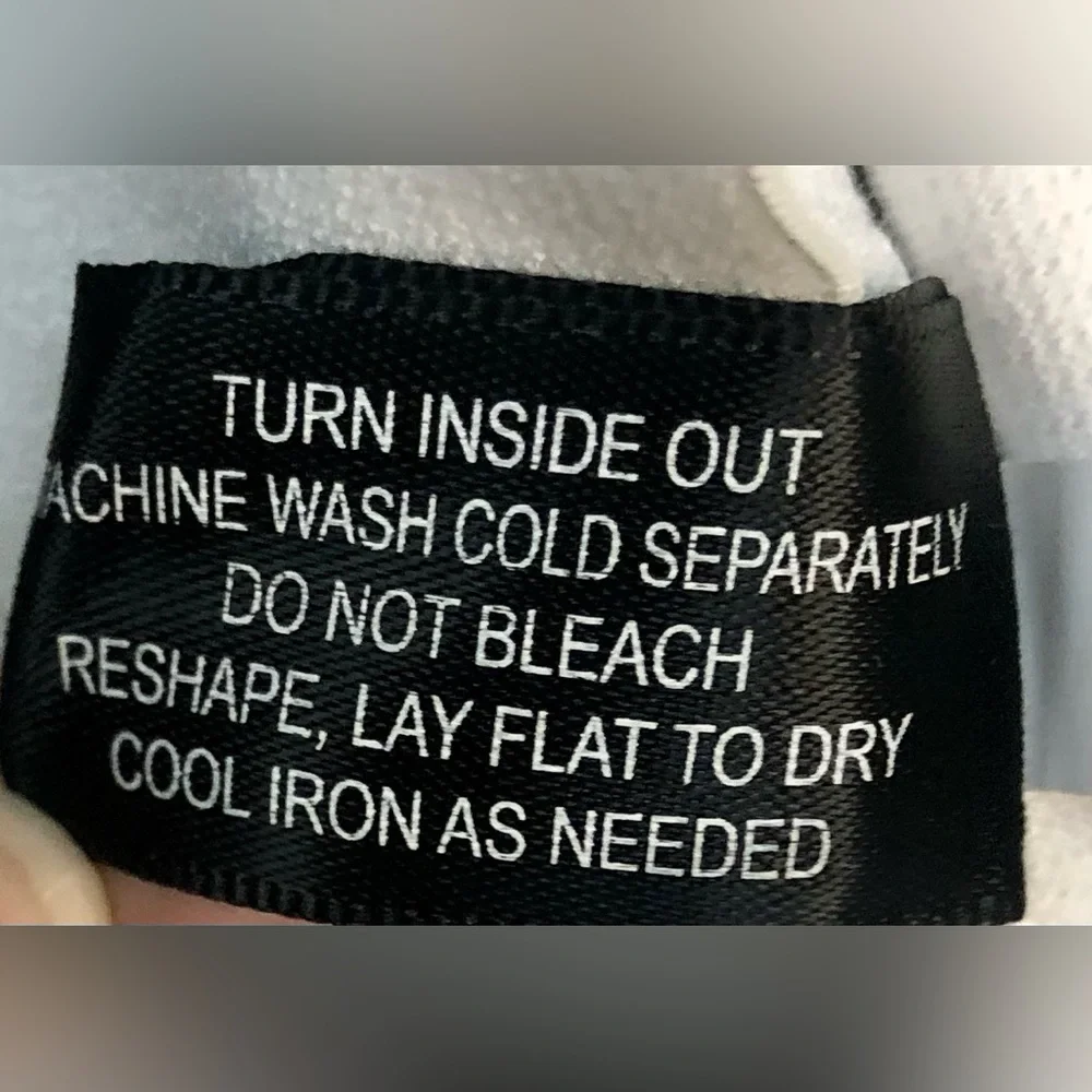 Boston Proper Navy and White Wide Leg Animal Print Pants NWT Size M - Picture 4 of 4